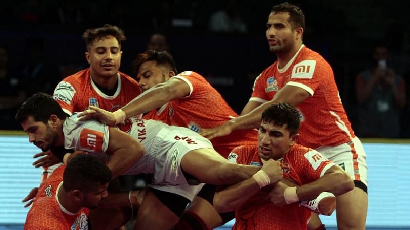 Vikas Khandola turned out to be the prime raider for the Steelers